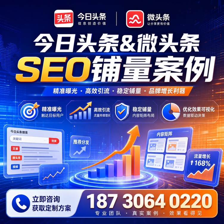 赤峰头条号SEO矩阵批量内容铺量成功案例